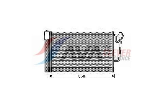 Condensador, aire acondicionado BWA5363D Ava Quality Cooling, Imagen 3