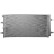 Condensador, aire acondicionado CF20277 Delphi