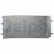 Condensador, aire acondicionado CF20277 Delphi, Miniatura 2