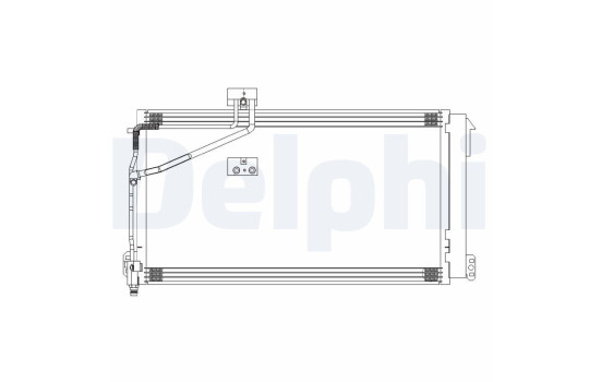 Condensador, aire acondicionado CF20309 Delphi, Imagen 2