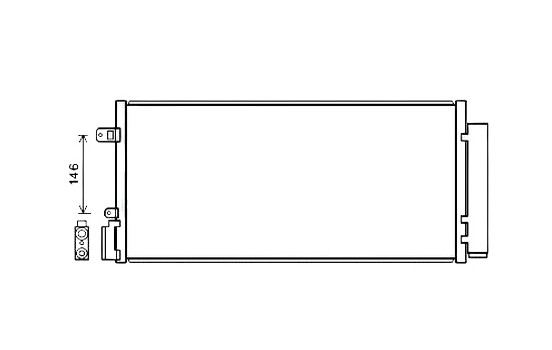 Condensador, aire acondicionado CT5062D Ava Quality Cooling