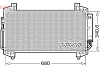 Condensador, aire acondicionado DCN45014 Denso