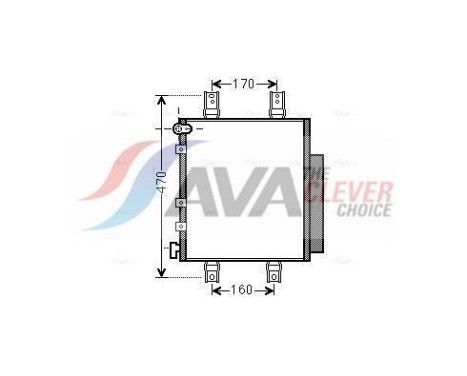 Condensador, aire acondicionado DU5063D Ava Quality Cooling