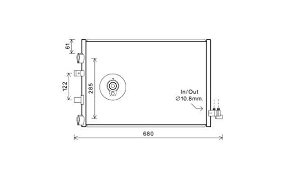 Condensador, aire acondicionado FDA5484D Ava Quality Cooling