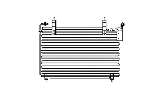 Condensador, aire acondicionado JR5020D Ava Quality Cooling