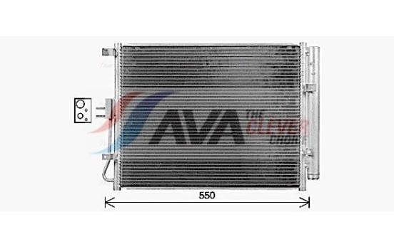 Condensador, aire acondicionado KA5316D Ava Quality Cooling, Imagen 2