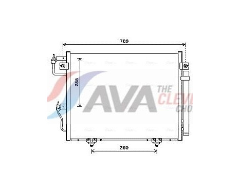 Condensador, aire acondicionado MT5231D Ava Quality Cooling
