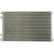 Condensador, aire acondicionado TSP0225541 Delphi, Miniatura 2