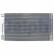 Condensador, aire acondicionado TSP0225552 Delphi, Miniatura 2