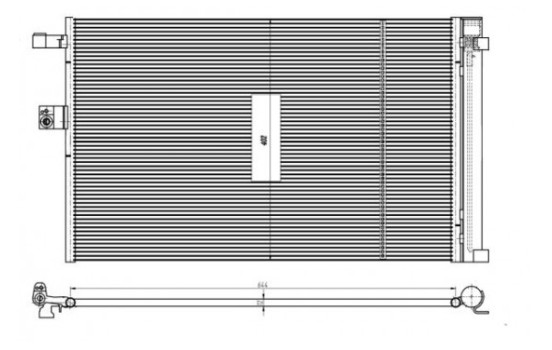 CONDENSADOR CON SECADOR 06015707 International Radiators