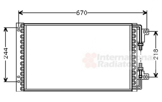 CONDENSADOR CROMA 2.5 Dies. 85- 17005157 International Radiators, Imagen 2