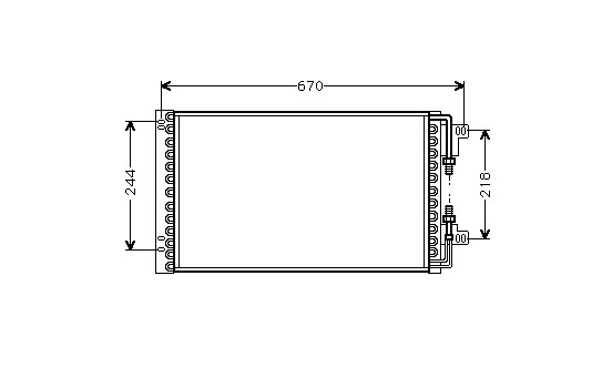 CONDENSADOR CROMA 2.5 Dies. 85- 17005157 International Radiators