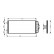 Condensador de aire acondicionado 2.2 TDi 37005302 International Radiators
