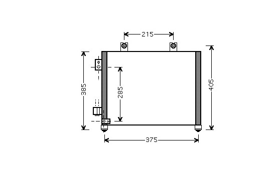 CONDENSADOR DE AIRE ACONDICIONADO 37005342 International Radiators
