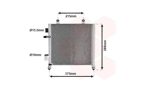 CONDENSADOR DE AIRE ACONDICIONADO 37005342 International Radiators, Imagen 2
