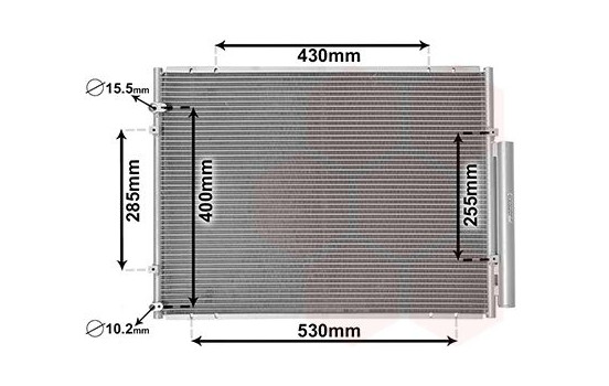 CONDENSADOR DE AIRE ACONDICIONADO 53005574 International Radiators, Imagen 2