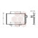 CONDENSADOR DE AIRE ACONDICIONADO 93+ 43005188 International Radiators, Miniatura 2