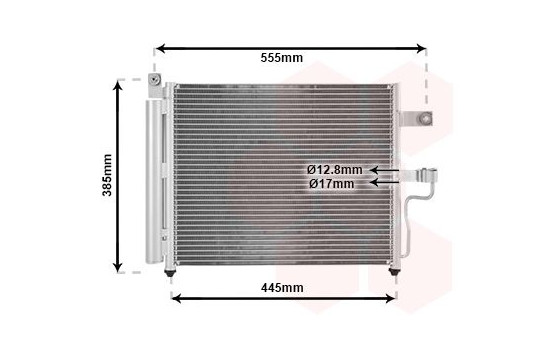 CONDENSADOR DE AIRE ACONDICIONADO MT 82005081 International Radiators, Imagen 2