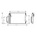 CONDENSADOR DEL AIRE ACONDICIONADO -00 30005257 International Radiators