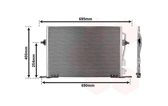 CONDENSADOR DEL AIRE ACONDICIONADO 18005259 International Radiators, Imagen 2
