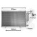 CONDENSADOR DEL AIRE ACONDICIONADO 18005583 International Radiators