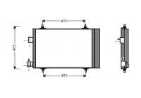 CONDENSADOR DEL AIRE ACONDICIONADO 40005193 International Radiators