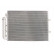 Condensador del aire acondicionado 814061 Valeo