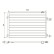 Condensador del aire acondicionado 817646 Valeo, Miniatura 2