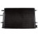 Condensador del aire acondicionado 818190 Valeo