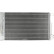 Condensador del aire acondicionado 818193 Valeo