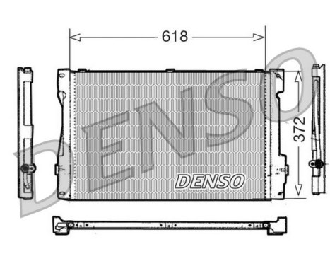 Condensador del aire acondicionado DCN33006 Denso