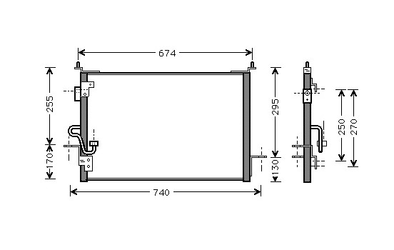 CONDENSADOR DISCOVERY2 TODOS 99- 02005143 International Radiators