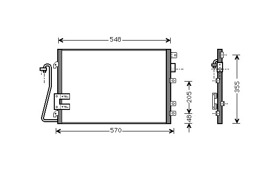 CONDENSADOR KANGOO 14i MT/AT desde '03 43005340 International Radiators