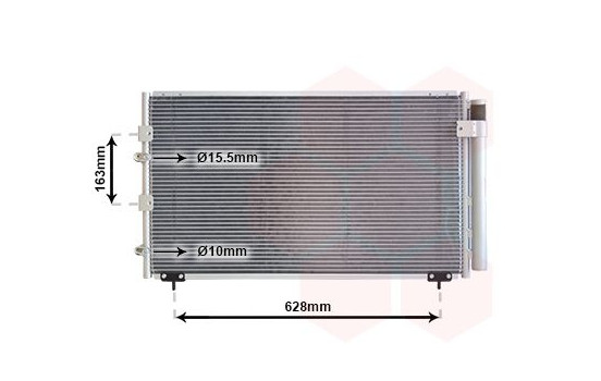 CONDENSADOR TOYOTA PREVIA TODO 00- 53005288 International Radiators, Imagen 2