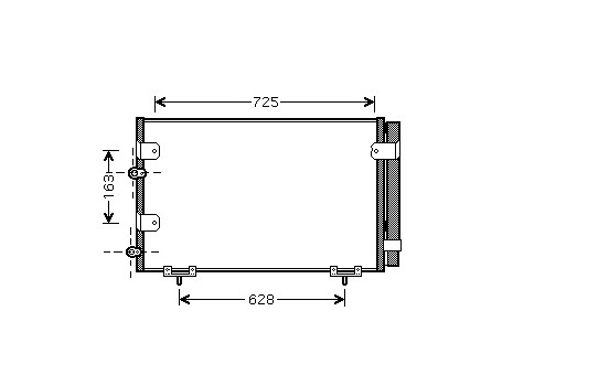 CONDENSADOR TOYOTA PREVIA TODO 00- 53005288 International Radiators