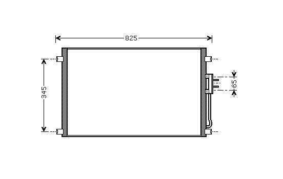 CONDENSADOR VOYAGER NT MUERE 01- MT/AT 07005079 International Radiators