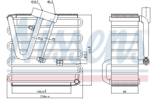 Evaporador, aire acondicionado, Imagen 2