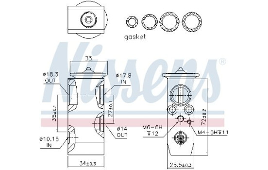 Válvula de expansión, aire acondicionado, Imagen 6
