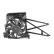 Ventilador, condensador, aire acondicionado.