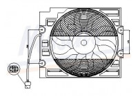 Ventilador, condensador de aire acondicionado