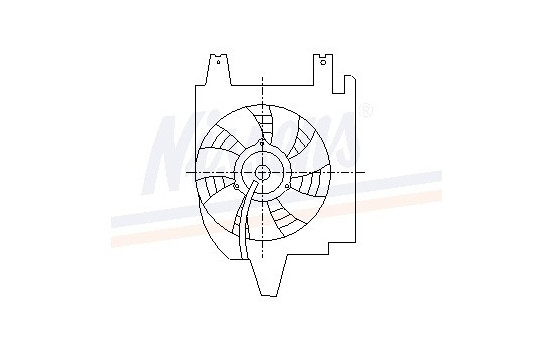 Ventilador, condensador de aire acondicionado