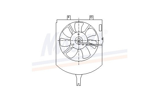 Ventilador, condensador de aire acondicionado