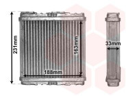 Radiador de calefacción, calefacción interior