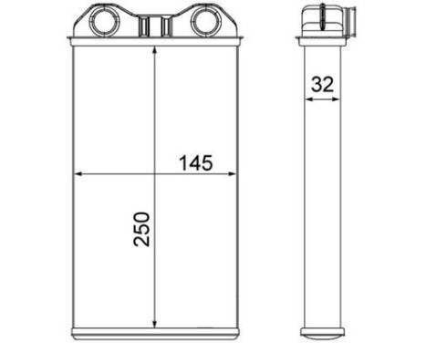 Radiador de calefacción, calefacción interior