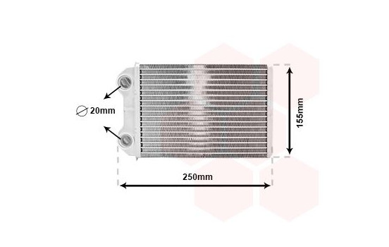 Radiador de calefacción Mini One 1.4 i 04/03-10/0, Imagen 2