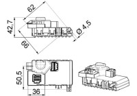 Regulador, ventilador interior