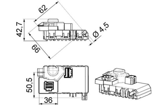 Regulador, ventilador interior