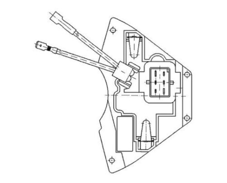 Regulador, ventilador interior