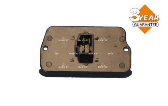Resistencia, ventilador interior