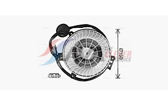 Motor eléctrico, Ventilación interior MS8771 Ava Quality Cooling